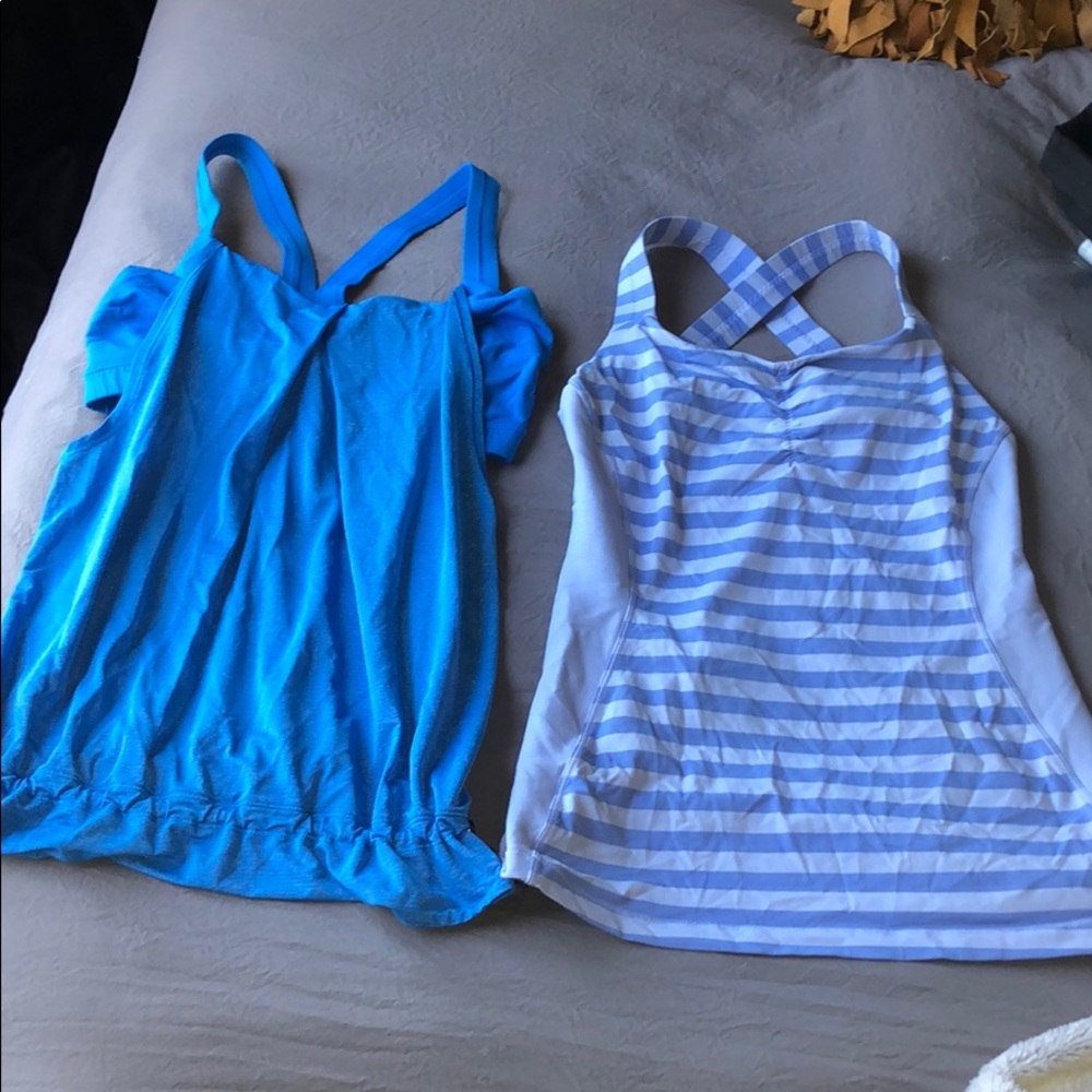 Lulu lemon workout tops